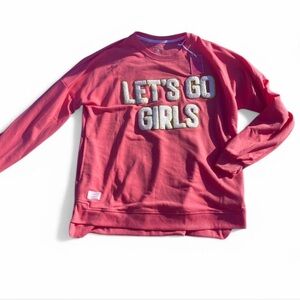 Let's Go Girls Pink Sweatshirt